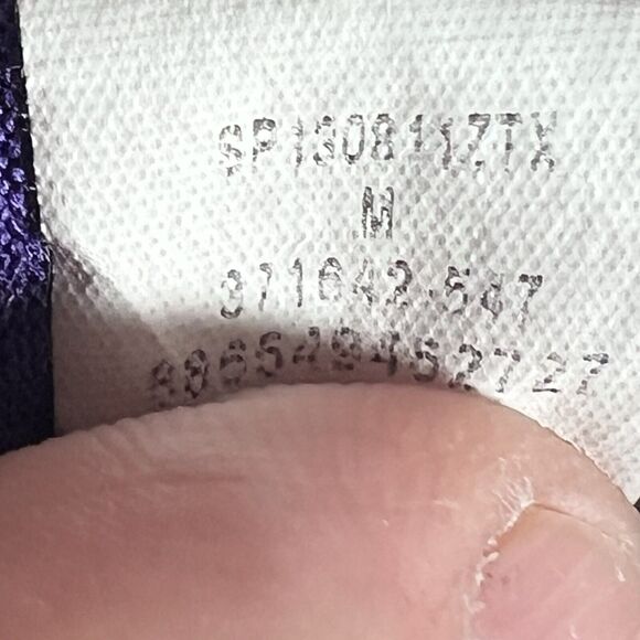 Nike Legend Dri-Fit Size Small Men's T-Shirt Purple - Picture 4 of 7